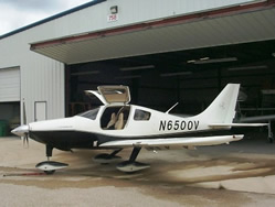 Completed major structural composite repair on Columbia 350 by Mansberger Aircraft